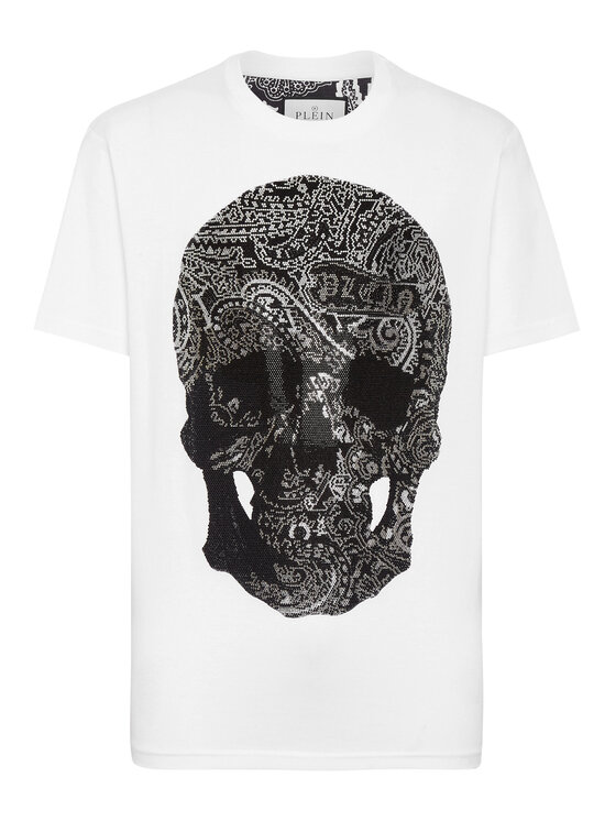 PHILIPP PLEIN PHILIPP PLEIN T-shirt 661 Bianco Regular Fit