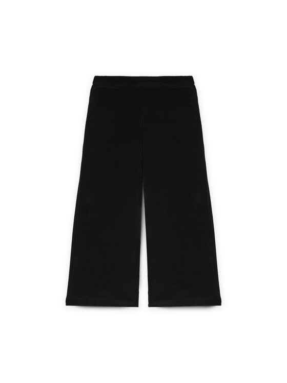 Fiorella Rubino Fiorella Rubino Pantaloni di tessuto P809L002093N033 Nero A-Line Fit