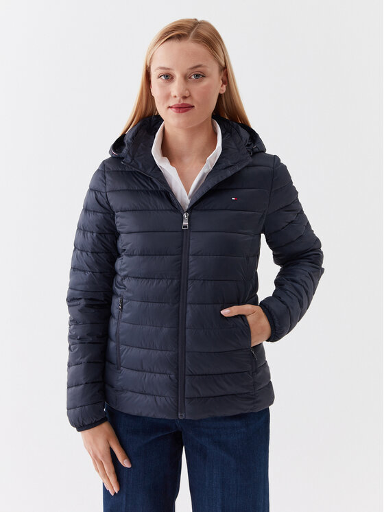 Tommy Hilfiger Prechodná bunda WW0WW38927 Tmavomodrá Regular Fit