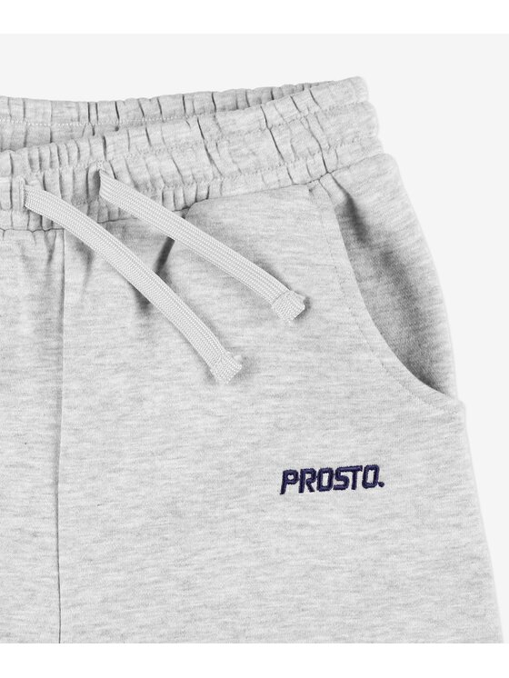 PROSTO. PROSTO. Spodnie dresowe Baza Szary Regular Fit