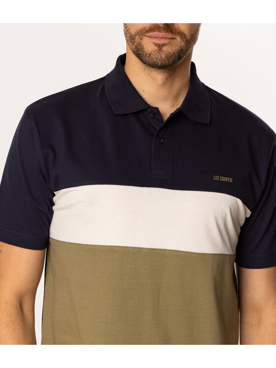 Lee Cooper Lee Cooper Polo TIL 5015 Khaki Regular Fit