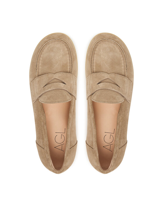 AGL AGL Loaferice Pills D839001PGWINNY0563 Bež