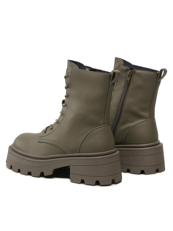 ONLY Shoes ONLY Shoes Schnürstiefeletten Onlbanyuo-3 15304974 Grün