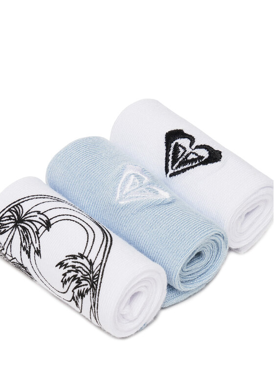 Roxy Roxy Hosszú zoknik AS_ROXY_05W_SS25 (3-PACK) Fehér