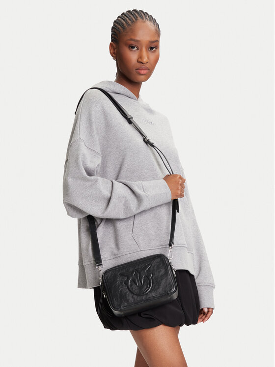 PINKO PINKO Τσάντα Carrie Camera Bag Classic PE 25 PLTT 104336 A26J Μαύρο