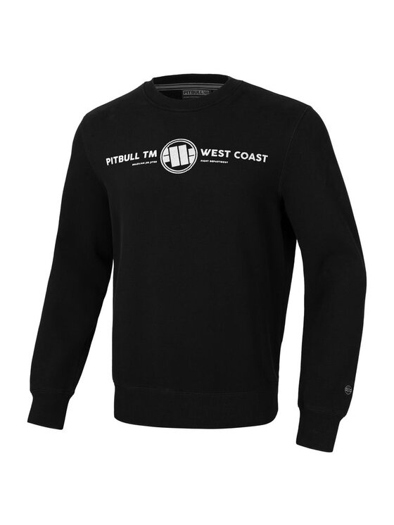 PITBULL PITBULL Bluza Keep Rolling Czarny Regular Fit