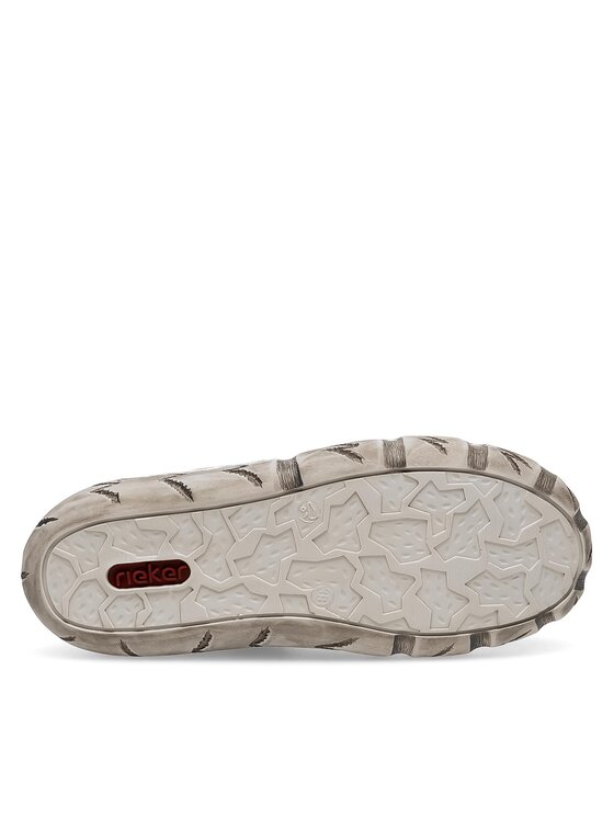 Rieker Rieker Halbschuhe L0362-80 Weiß