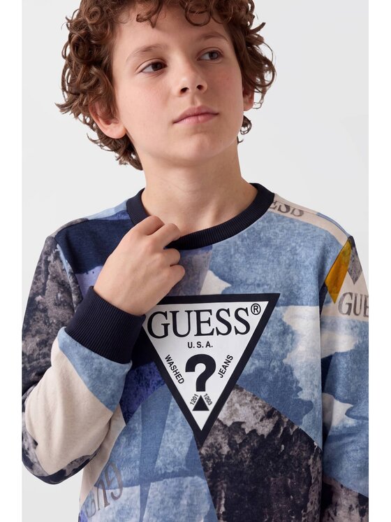 Guess Kids Guess Kids Svetr 184441 Barevná Classic Fit