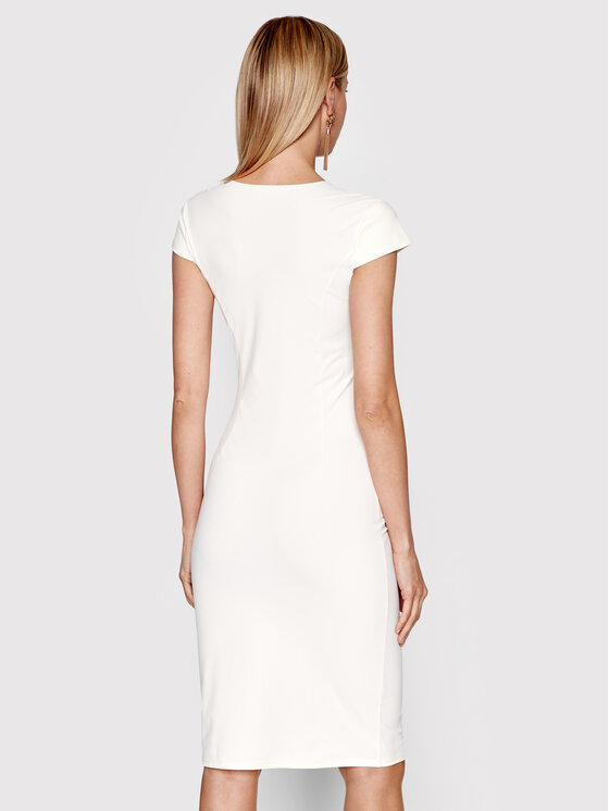 Patrizia Pepe Patrizia Pepe Коктейльна сукня 2A2423/JZ26-W336 Бежевий Slim Fit