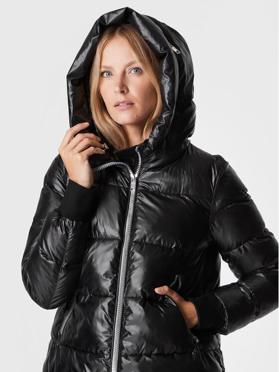 Diego M Diego M Зимно яке 22IP-R269 Черен Regular Fit