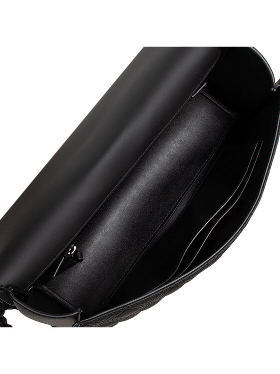 Tory Burch Tory Burch Borsetta Fleming Matte Convertible Shoulder Bag 82559 Nero