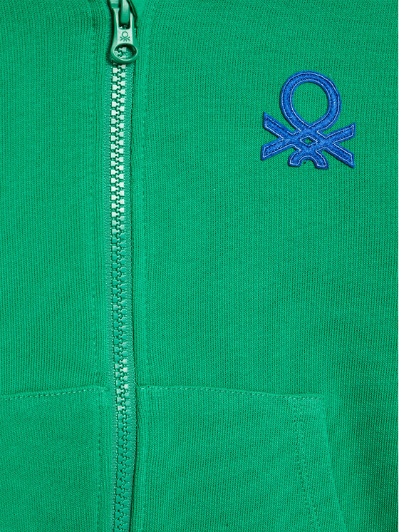 United Colors Of Benetton United Colors Of Benetton Majica dugih rukava 3J70G5018 Zelena Regular Fit