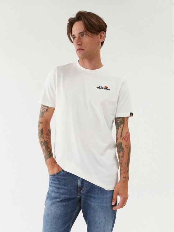Ellesse Ellesse Marškinėliai Liammo SHQ16807904 Balta Regular Fit