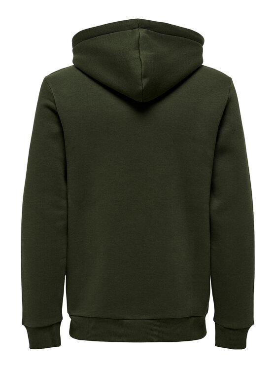 Only & Sons Only & Sons Bluză Cares 22018685 Verde Regular Fit