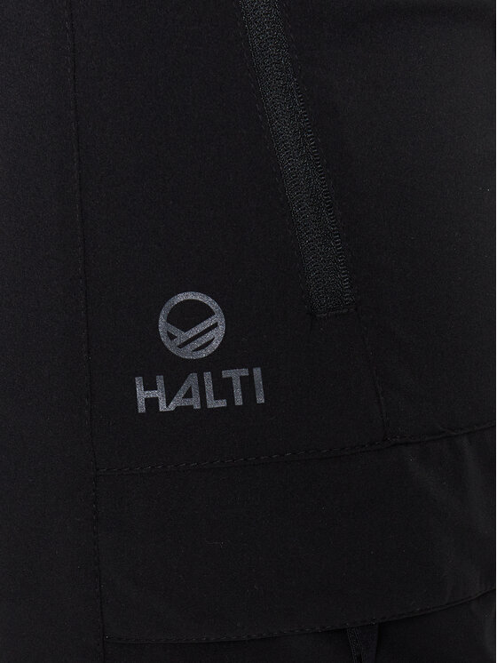 Halti Halti Športne kratke hlače Reissu 064-0378 Črna Regular Fit