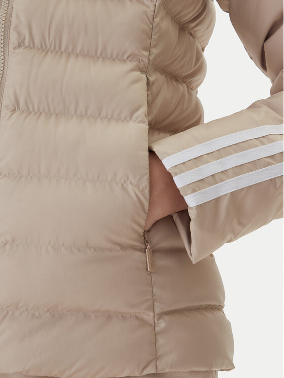 adidas adidas Демісезонна куртка adicolor JX2940 Бежевий Slim Fit