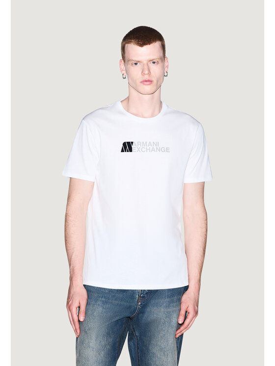 Armani Exchange Armani Exchange T-Shirt XM003094 AF21323 Biały Casual Fit