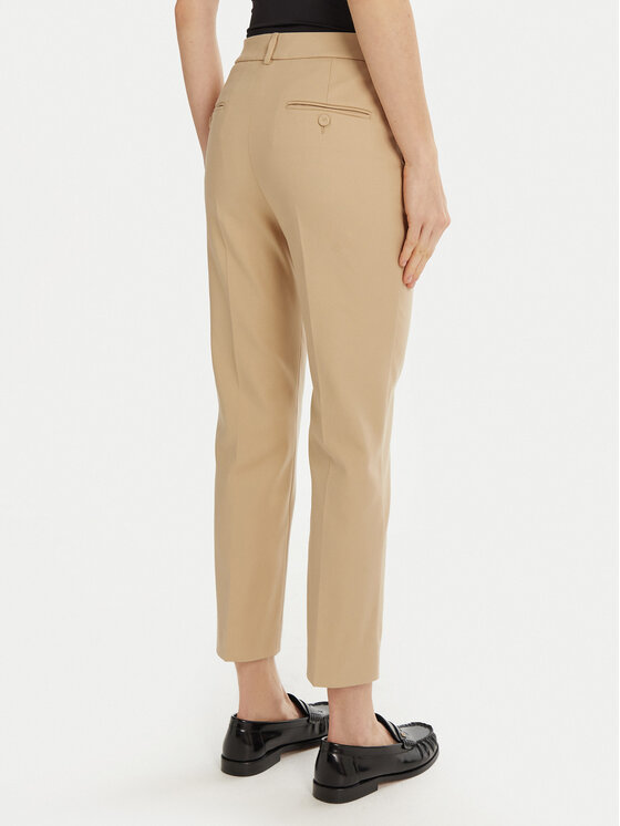 Weekend Max Mara Weekend Max Mara Chino hlače Vite 2515131021 Bež Slim Fit