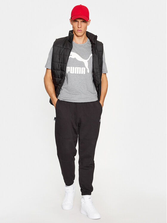 Puma Puma T-Shirt Classics Logo 530088 Grau Regular Fit