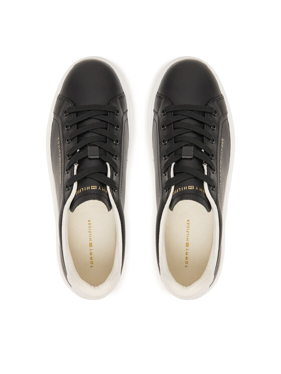 Tommy Hilfiger Tommy Hilfiger Tenisice Chic Cupsole FW0FW09107 Crna