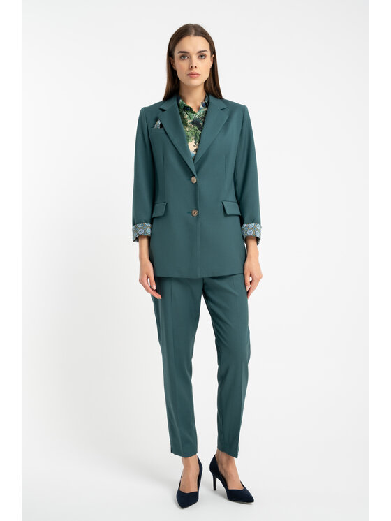 CLICK CLICK Σακάκι 71-0047 Πράσινο Regular Fit