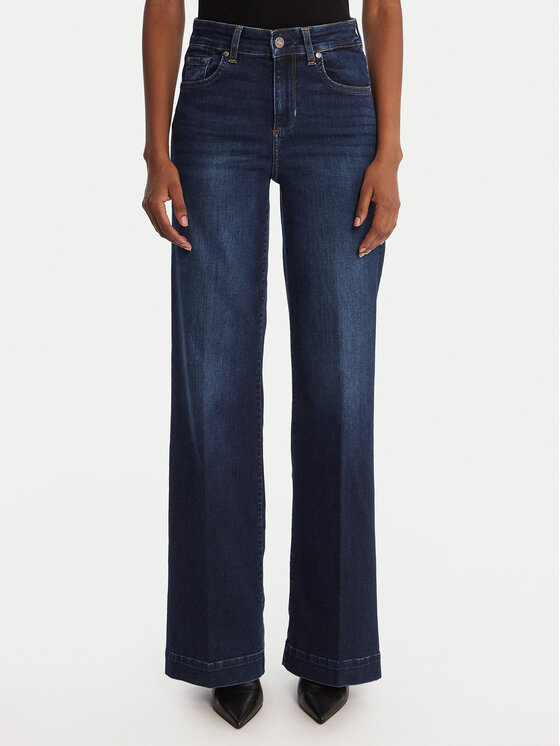 Liu Jo Liu Jo Jeans UF5068 DS615 Dunkelblau Wide Leg