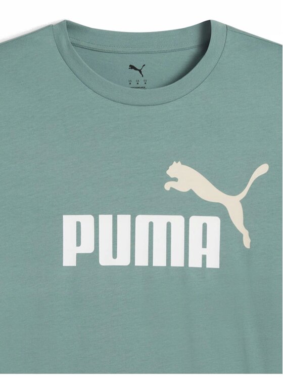 Puma Puma T-Shirt 28096 Zielony Comfort Fit