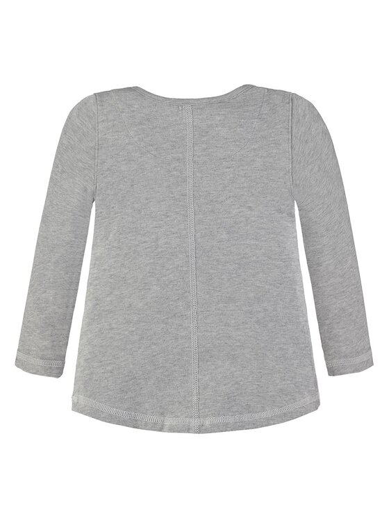 Kanz Kanz Bluzka 1833041-8100 Szary Basic Fit