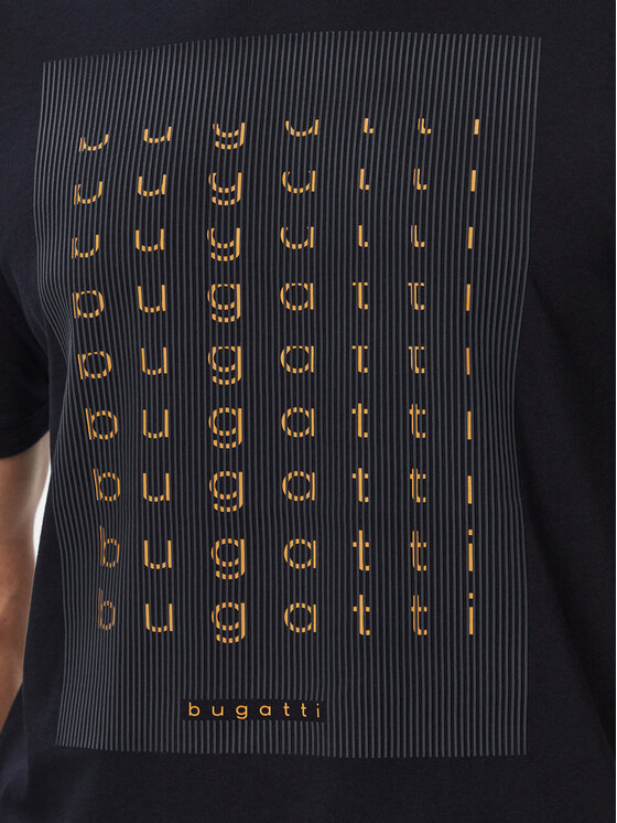 Bugatti Bugatti T-Shirt 8350-15046E Σκούρο μπλε Regular Fit
