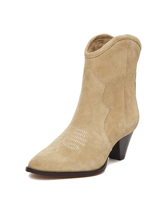 Badura Badura Cizme și botine cowboy EO-APRIL-25FW217 Bej