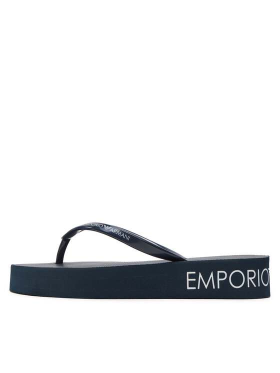 Emporio Armani Emporio Armani Žabky XVQS07 XN118 00539 Modrá