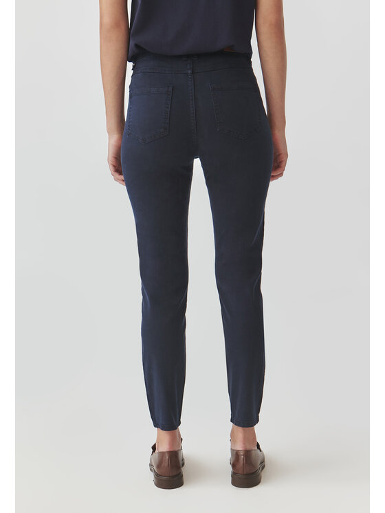 TATUUM TATUUM Spodnie materiałowe ROMIKI 1 Granatowy Skinny Fit