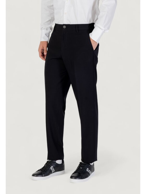 Armani Exchange Armani Exchange Pantaloni chino XM000346 AF10897 Nero Casual Fit