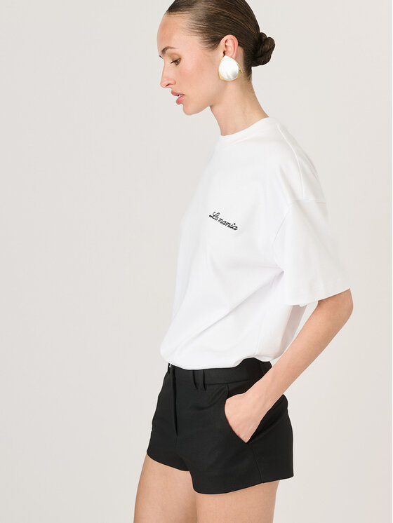 La Mania La Mania T-shirt CARENA Bianco Classic Fit