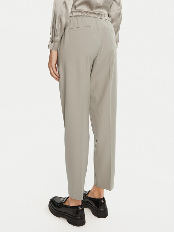 Marella Marella Pantaloni di tessuto Cammino 2423136045 Beige Regular Fit