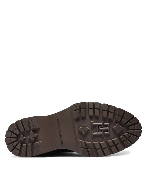 Tommy Hilfiger Tommy Hilfiger Schnürstiefeletten FW0FW08440 Braun