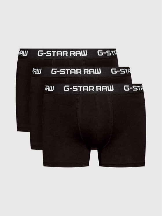 G-Star Raw 3 bokseršortu pāru komplekts D03359-2058-4248 Melns