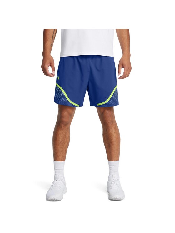 Under Armour Under Armour Szorty sportowe Vanish Woven 6in Grph Niebieski Regular Fit