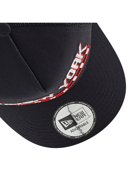 New Era New Era Šiltovka New York Yankees Graphic Logo A-Frame Trucker 60222488 Tmavomodrá