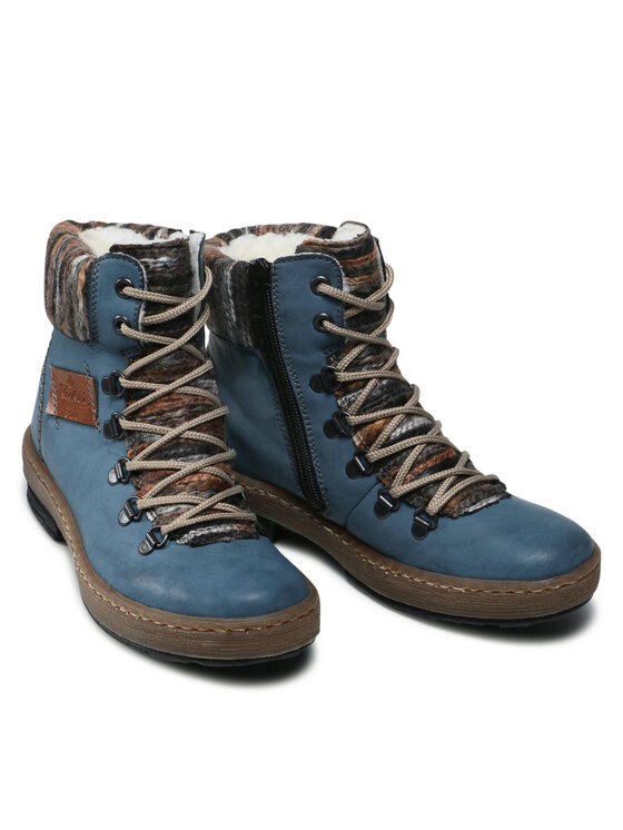 Rieker Rieker Stiefeletten Z6743-14 Blau