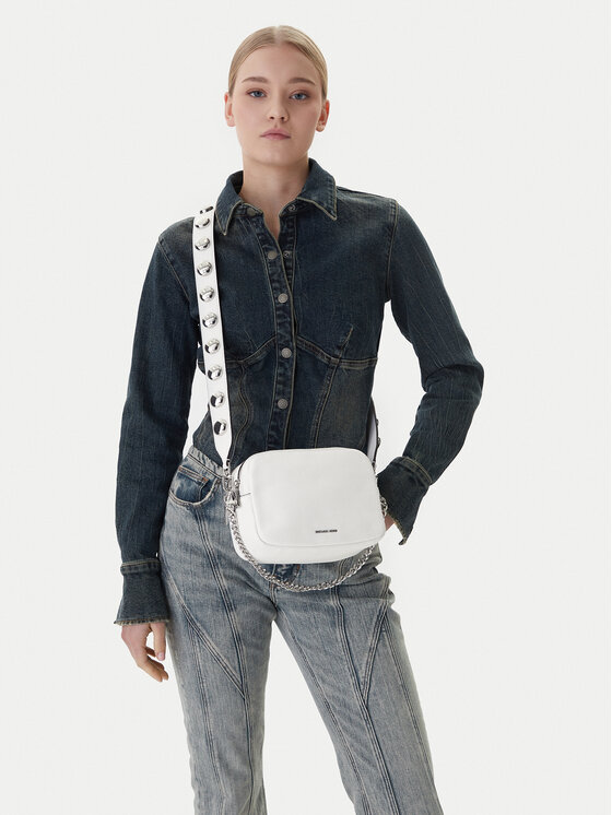 MICHAEL Michael Kors MICHAEL Michael Kors Ročna torba 32R6SYTC6L Bela