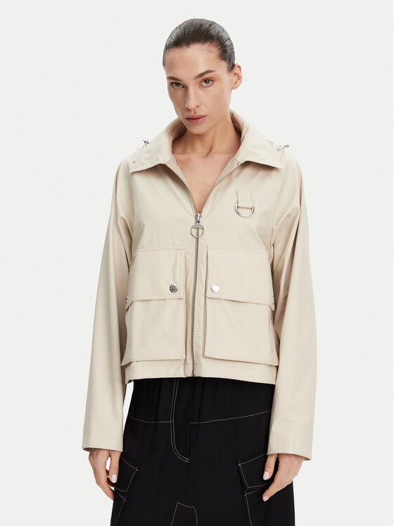 Barbour Barbour Átmeneti kabát June Showerproof LSP0222CR11 Bézs Regular Fit
