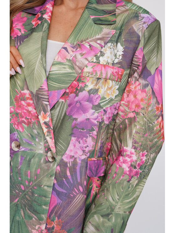 lemoniade lemoniade Marynarka L776Z Amazonia Kolorowy Oversize