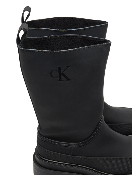 Calvin Klein Jeans Calvin Klein Jeans Cizme de cauciuc YW0YW01559 Negru