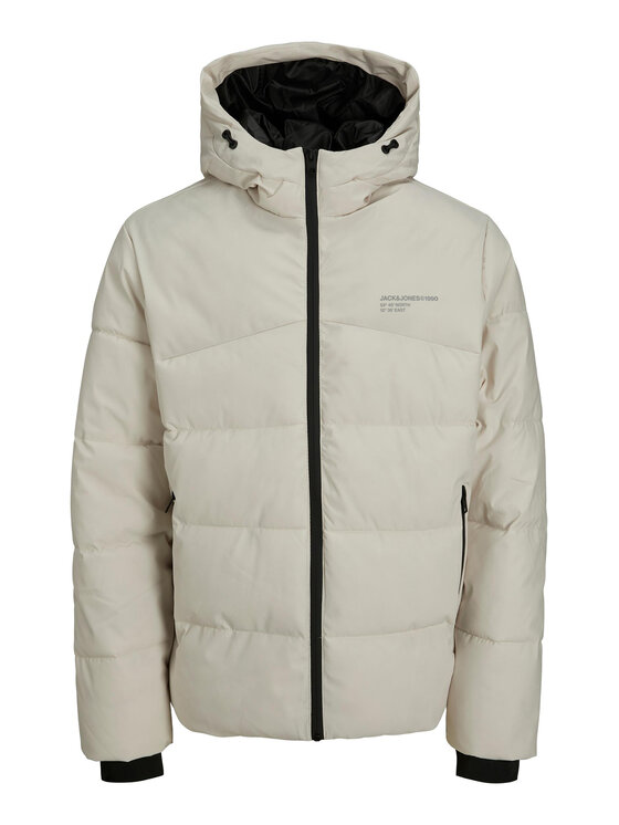 Jack&Jones Jack&Jones Kurtka zimowa 12236065 Écru Regular Fit