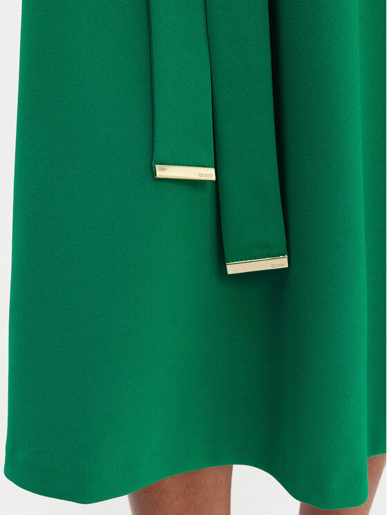 DKNY DKNY Rochie cocktail DD6G2848 Verde Regular Fit