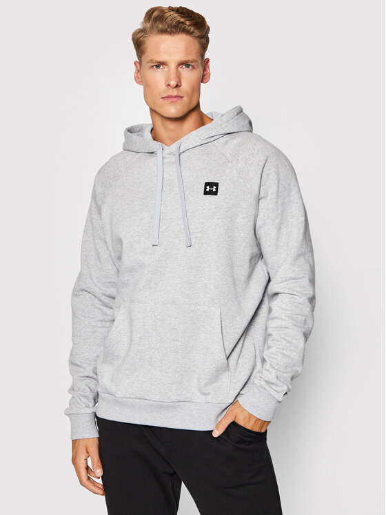 Under Armour Under Armour Bluza Ua Rival 1357092 Szary Loose Fit