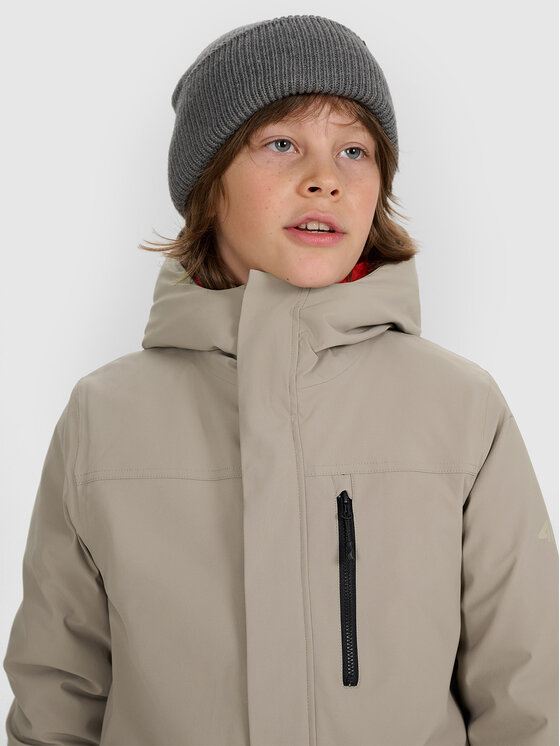 4F 4F Kurtka przejściowa OUTERWEAR Brązowy jasny Regular Fit