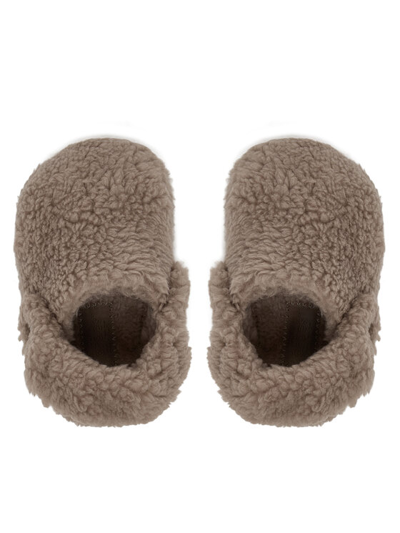 Crocs Crocs Naminės šlepetės Toddler Classic Cozzzy Slipper 210857 Smėlio