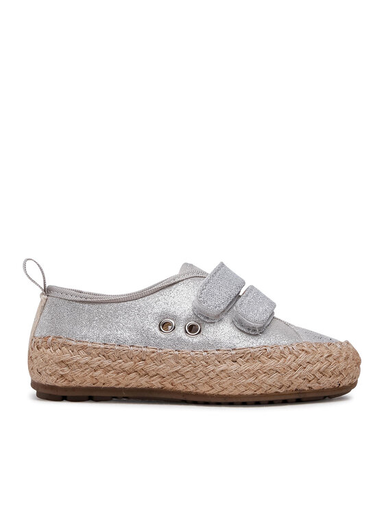 EMU Australia Espadrile Millner Metallic K12506 Srebrna